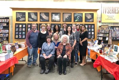 Along with several Sisters in Crime members and other local writers, I (far right, rear) was invited to participate in a pre-Halloween signing for Mystery Authors at Barnes & Noble in Edison, NJ