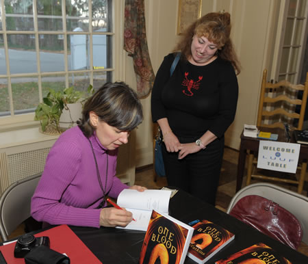 One Blood Launch - Signing Book