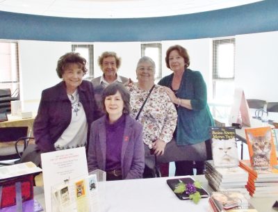 Pop-Up Shop at the Monroe Township Library with fellow author members of Sisters in Crime Central Jersey